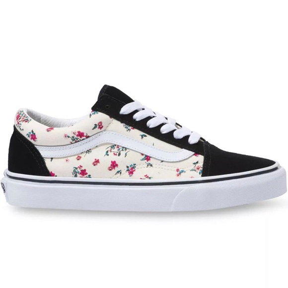 Vans Old Skool Floral Women’s Sneakers - Picture 8 of 10